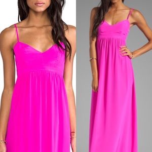 Amanda Uprichard Maxi Dress Silk Gown